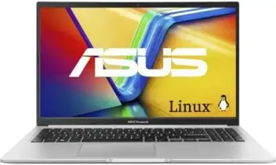 Laptop ASUS com sistema Linux, tecnologia de ponta e desempenho eficiente.