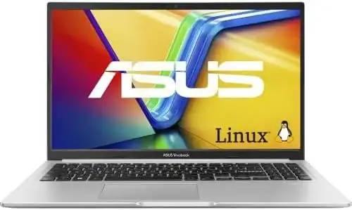 Laptop ASUS com sistema Linux, tecnologia de ponta e desempenho eficiente.