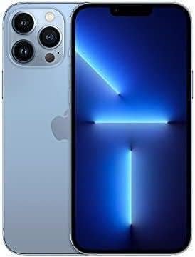 IPhone 13 Pro Azul com câmera tripla e tela RetinaDisplay – tecnologia avançada.