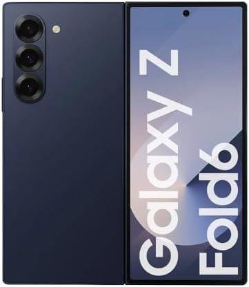 Smartphone Galaxy Z Fold 4 com câmera tripla e tela dobrável.