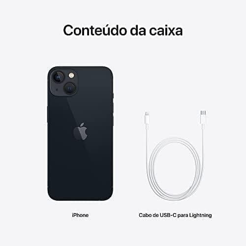Apple iPhone 13 (128 GB) - Meia-noite Apple iPhone 13 (128 GB) - Meia-noite