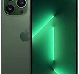 IPhone 13 Pro verde com destaque em tecnologia avançada e câmeras de alta resolução.