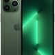 IPhone 13 Pro verde com destaque em tecnologia avançada e câmeras de alta resolução.
