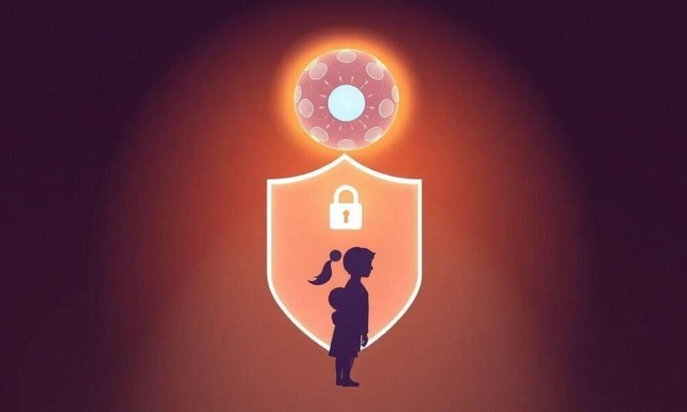 Proteção de dados da internet e privacidade online para crianças.