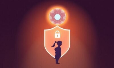 Proteção de dados da internet e privacidade online para crianças.
