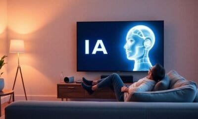 IA aplicada na automação residencial e entretenimento digital.