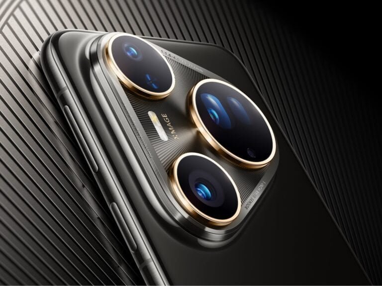 Smartphone de alta tecnologia com câmeras inovadoras, design elegante e recursos avançados.