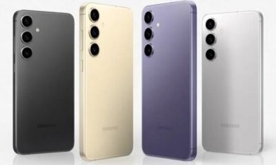 Smartphones Galaxy S21 com câmeras tripla, design moderno e tecnologia avançada.