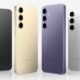 Smartphones Galaxy S21 com câmeras tripla, design moderno e tecnologia avançada.