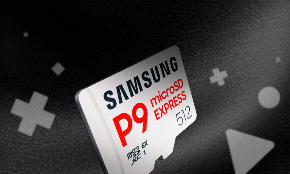 MicroSD Samsung D9 P9 - expansão de armazenamento para dispositivos móveis.