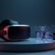 Realidade virtual e óculos inteligentes para tecnologia avançada.