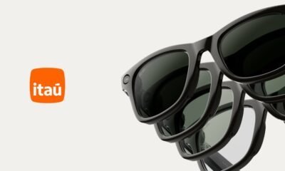 Óculos de sol Ray-Ban com tecnologia avançada para proteção e estilo.
