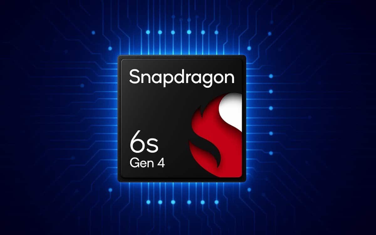 Processador Snapdragon 6s Gen 4 para dispositivos móveis com alta performance.