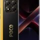 Smartphone POCO com câmera tripla e design elegante, ideal para tecnologia e inovação.