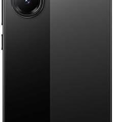 Câmera traseira do smartphone Poco com lente dupla e configuração avançada.