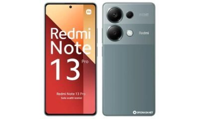 Redmi Note 13 Pro smartphone com câmeras avançadas e design moderno.