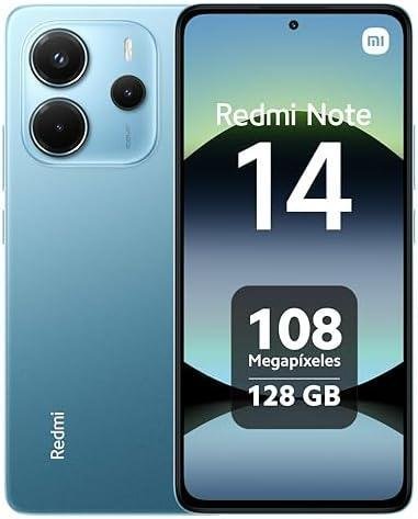 Redmi Note 14 com câmera tripe e 128GB de armazenamento de alta performance.