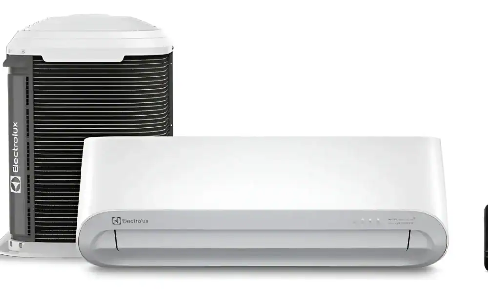 Ar condicionado Split Electrolux com tecnologia eficiente e design moderno.