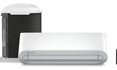 Ar condicionado Split Electrolux com tecnologia eficiente e design moderno.