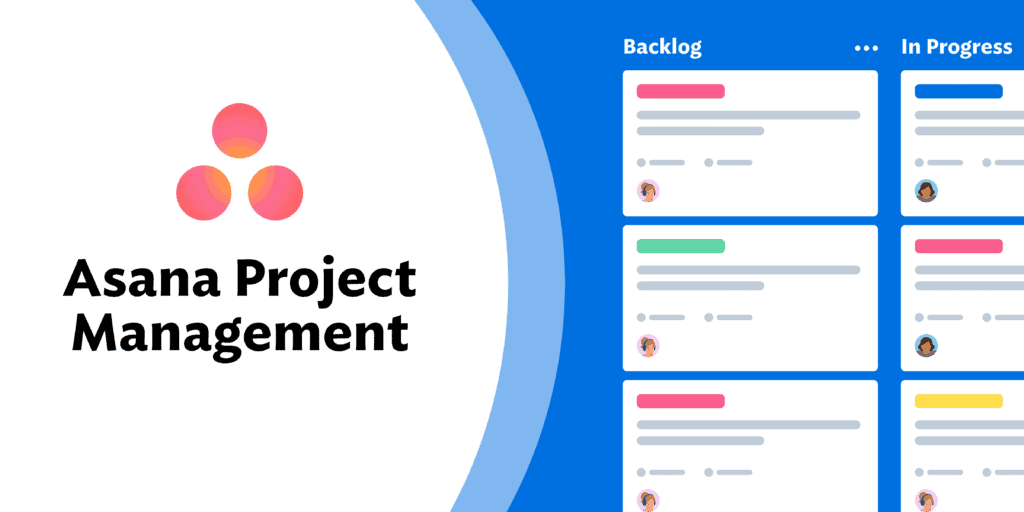 Asana Project Management interface illustration, software for team collaboration and task organization.