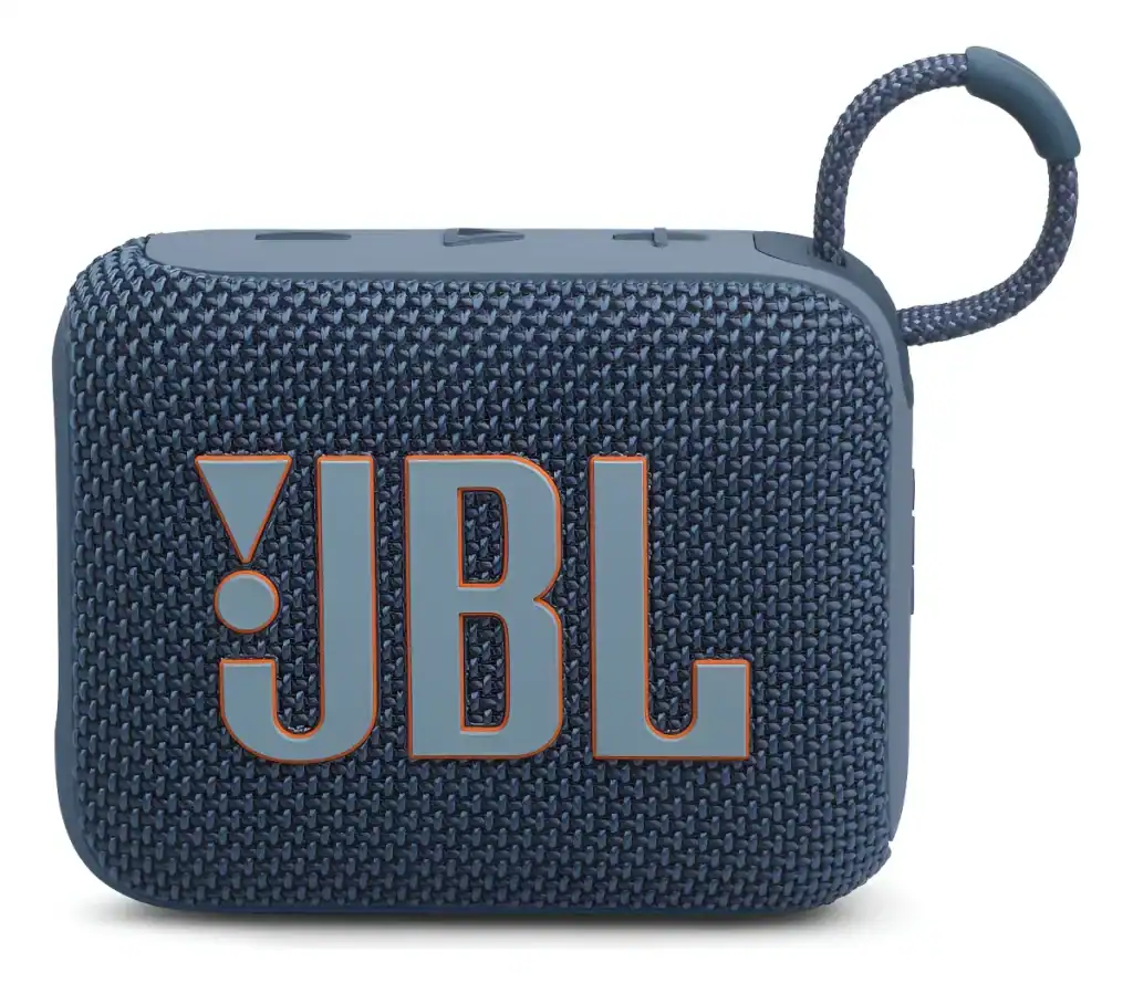 Bluetooth speaker JBL portátil com conexão sem fio, ideal para ouvir música em qualquer lugar.