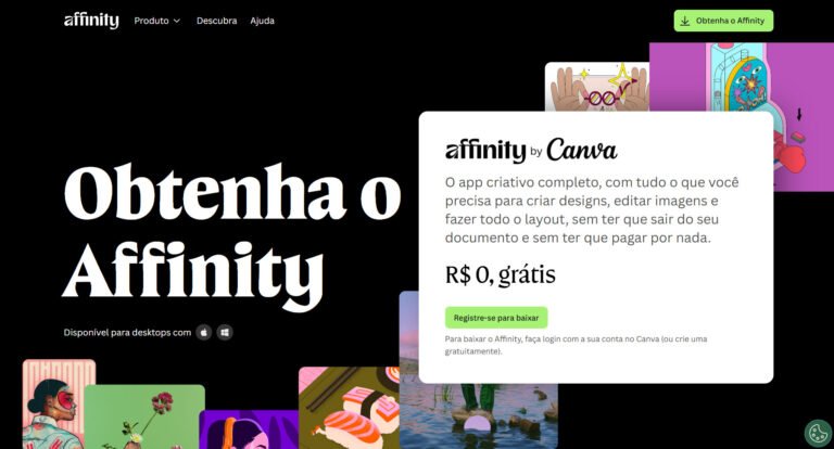 Affinity Lança Software Profissional de Design Gratuito