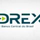 Banco Central do Brasil DREX logo de inovação financeira, tecnologia e pagamento.