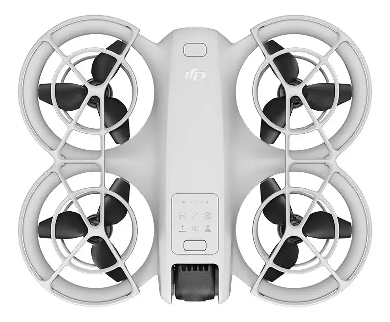 Drone quadricóptero com câmera, tecnologia avançada em drones de alta performance.