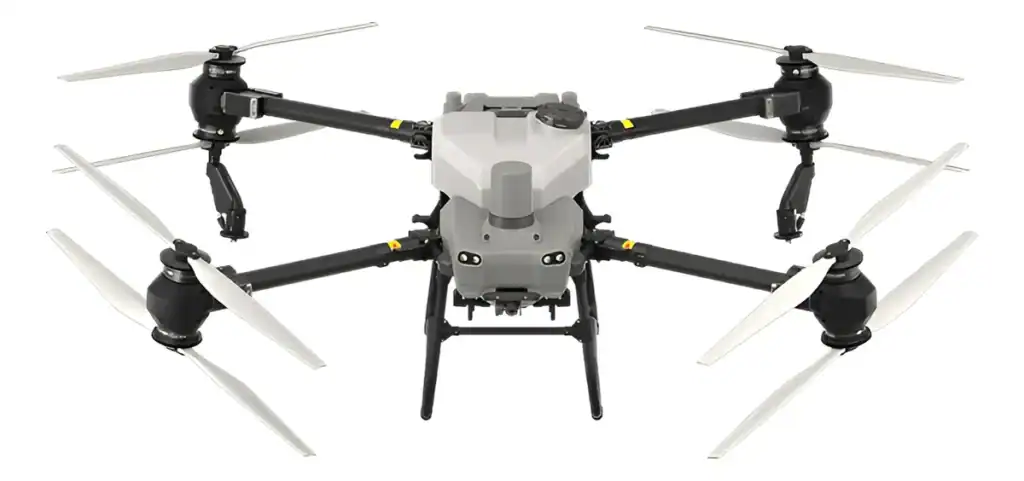 Drone industrial com câmeras para captura aérea e mapeamento de alta precisão.