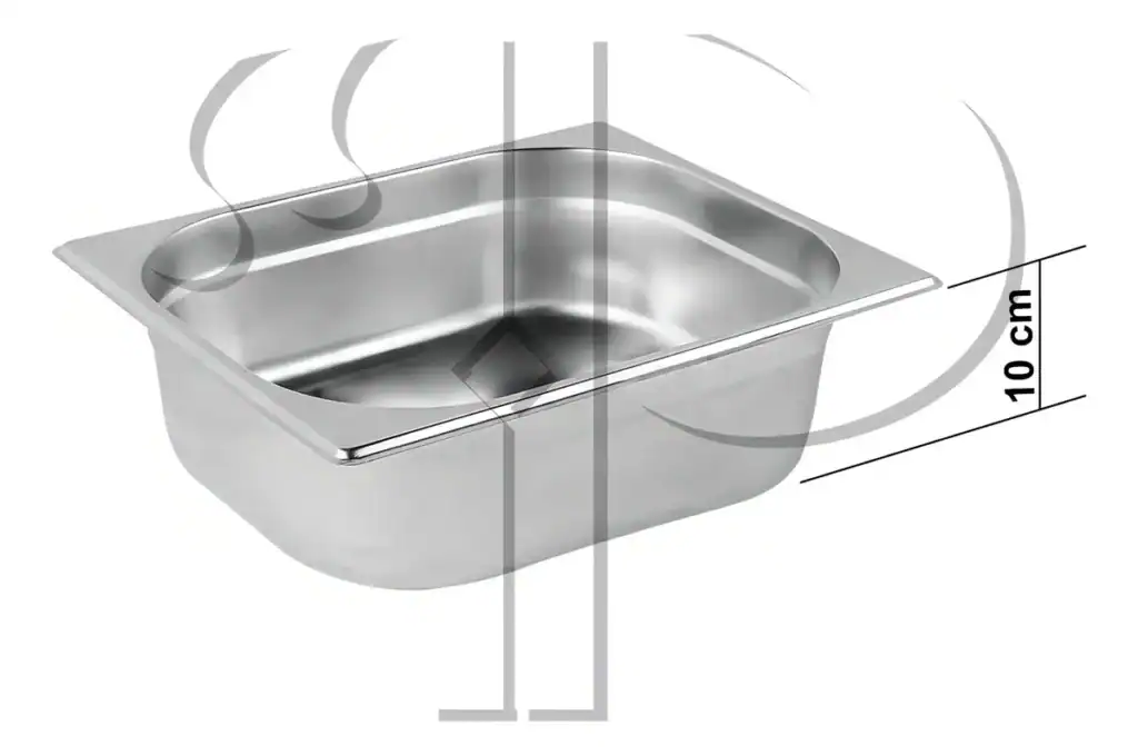 Alicate de aço inox para cozinha com medida de 10 cm.