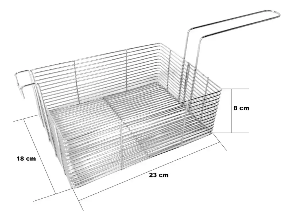 1. Grelha de aço inox para churrasco, cozinha ou armazenamento industrial.