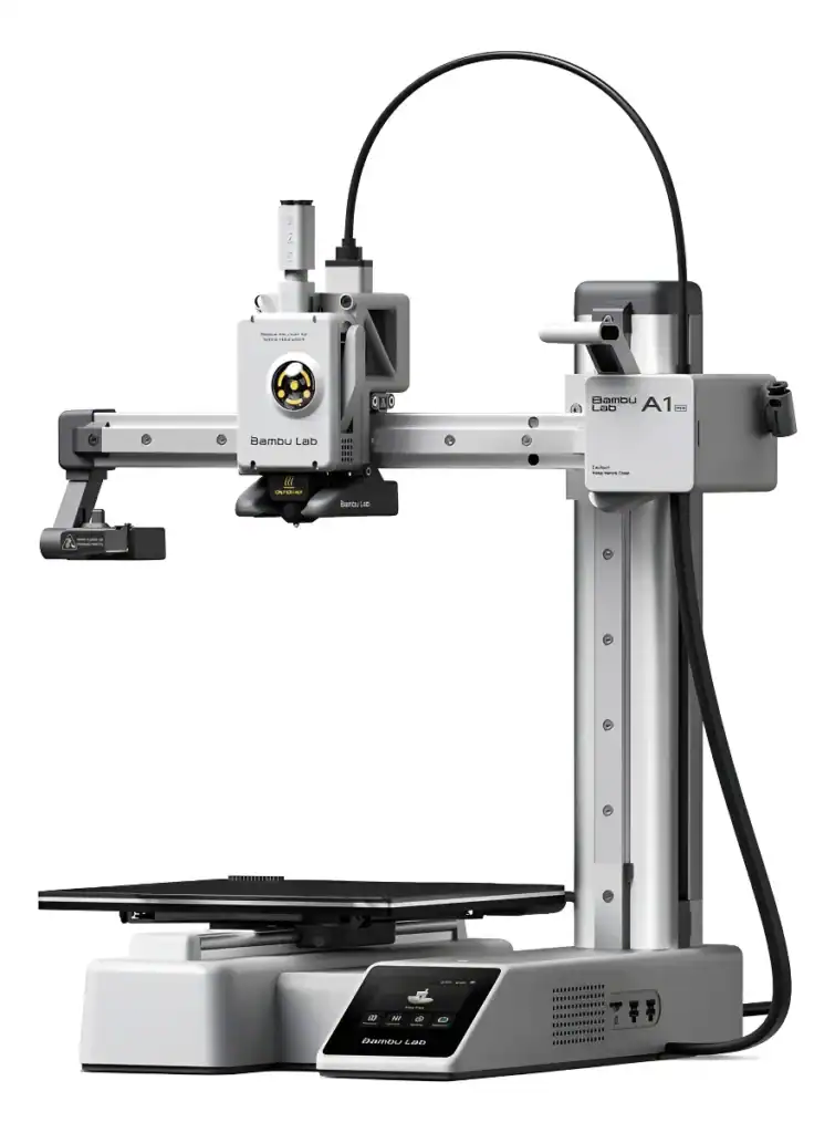 Bambu Lab 3D Printer, impressora inteligente para impressão 3D de alta precisão.