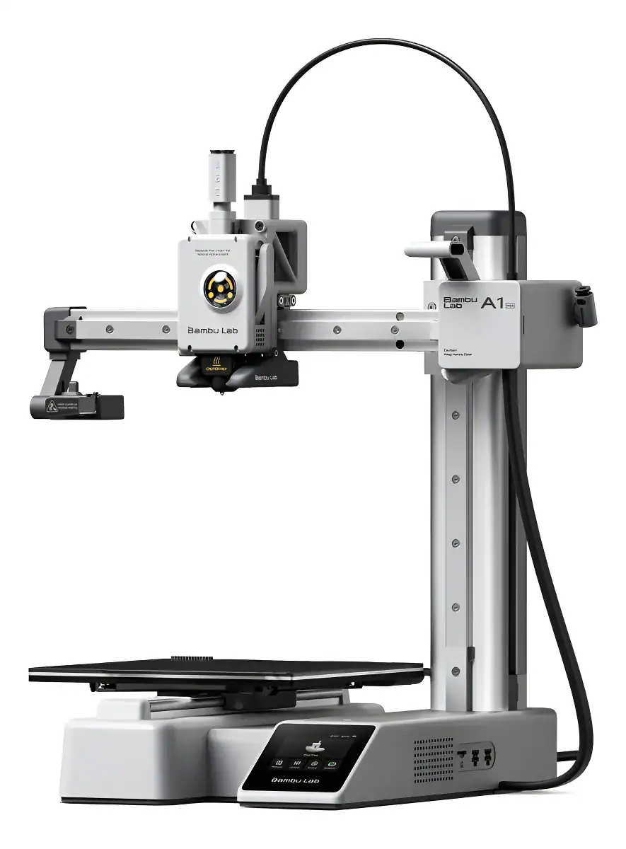 Bambu Lab 3D Printer, impressora inteligente para impressão 3D de alta precisão.