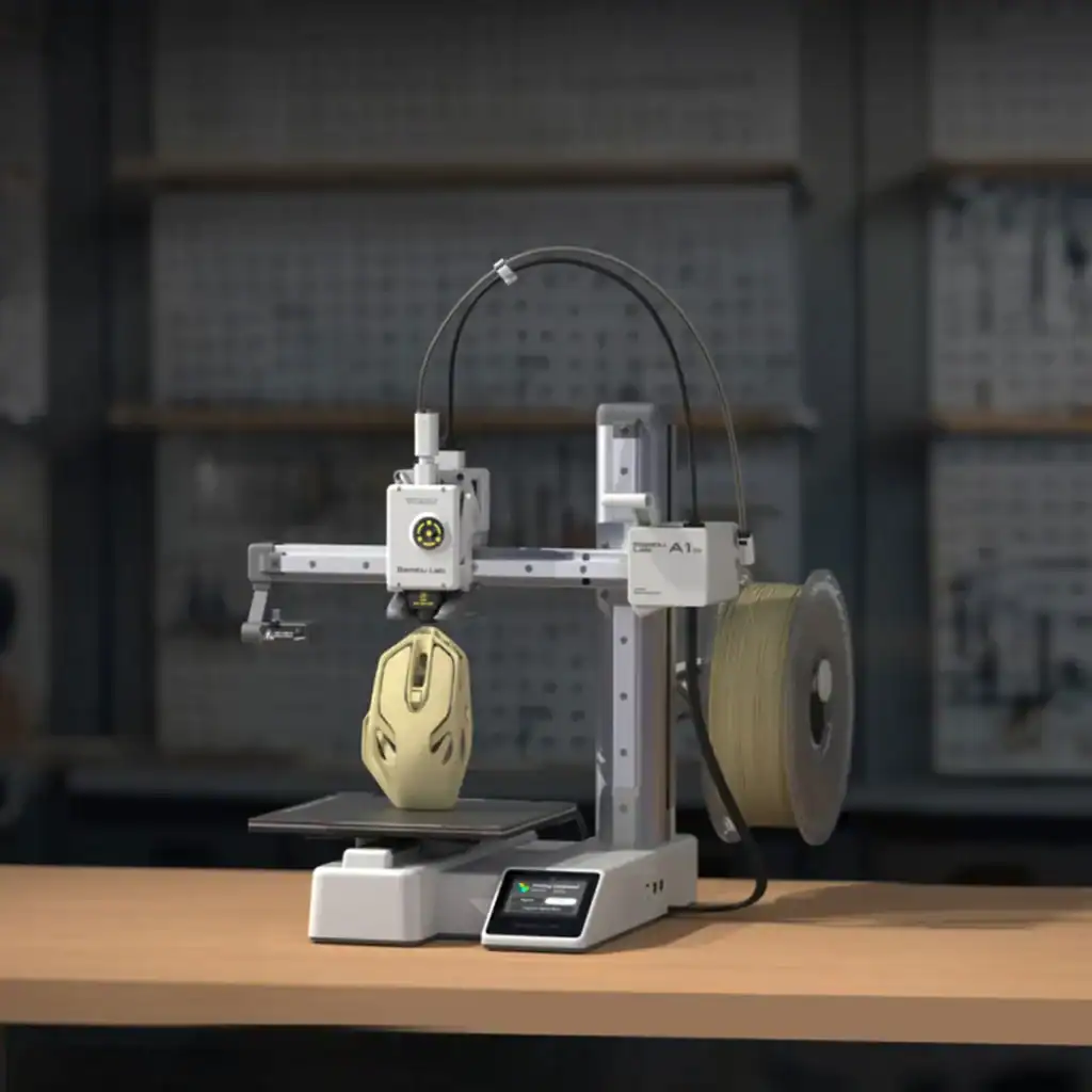 Impressora 3D para prototipagem e fabricação de objetos tecnológicos.