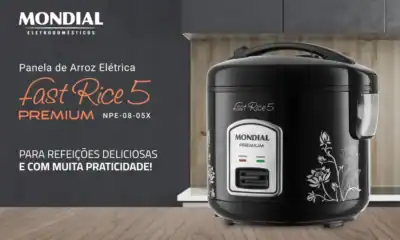 Panela de arroz elétrica Fast Rice 5 Premium.