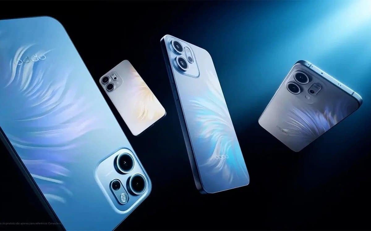 Smartphones de alta tecnologia com câmeras avançadas e design moderno.