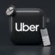 Aplicativo Uber para transporte e viagens.