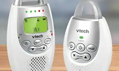 Alarme de segurança e comunicação prática com aparelhos Vtech.