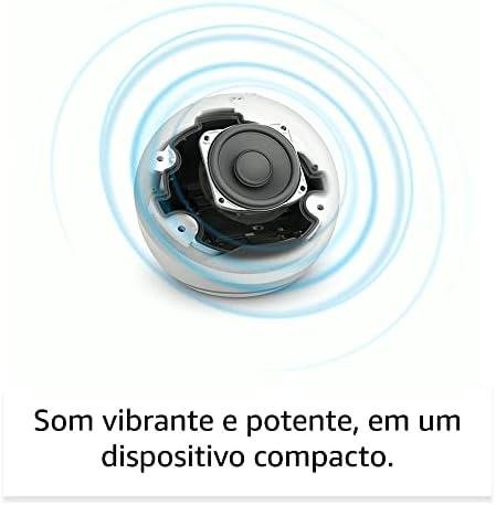 Echo Dot (Geração mais recente) | Smart speaker com Alexa, som vibrante e potente, Wi-Fi e Bluetooth | Cor Preta Echo Dot (Geração mais recente) | Smart speaker com Alexa, som vibrante e potente, Wi-Fi e Bluetooth | Cor Preta