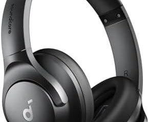 Fone de ouvido Bose QuietComfort 45 sem fio, cancelamento de ruído, conforto e alta qualidade de som.