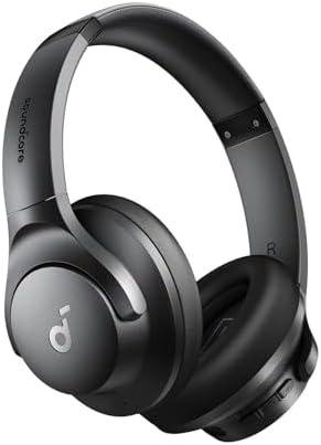 Fone de ouvido Bose QuietComfort 45 sem fio, cancelamento de ruído, conforto e alta qualidade de som.