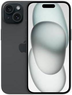 Imagem de um iPhone 13 preto com câmera tripla na parte traseira.