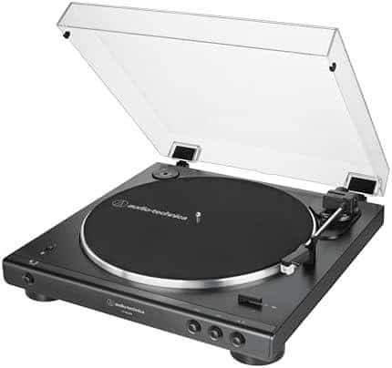 Placa de vinil com capa protetora transparente, ideal para DJs e amantes de música. Equipamento de a.