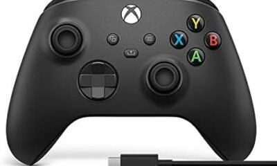 Controle de Xbox Series X com fio, acessório para jogos de alta performance.