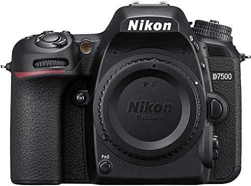 Câmera Nikon D7500 profissional para fotografia de alta qualidade, com recursos avançados e excelent.