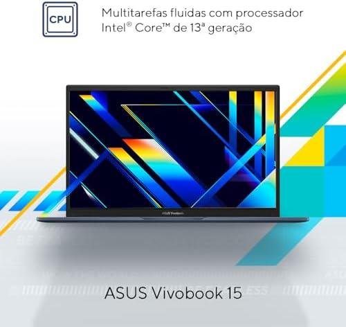         Notebook ASUS Vivobook 15, Intel Core i5, 16 GB, 512 GB SSD W11 Home, 15.6'' FHD, Quiet Blue -X1504VA-NJ1745W       