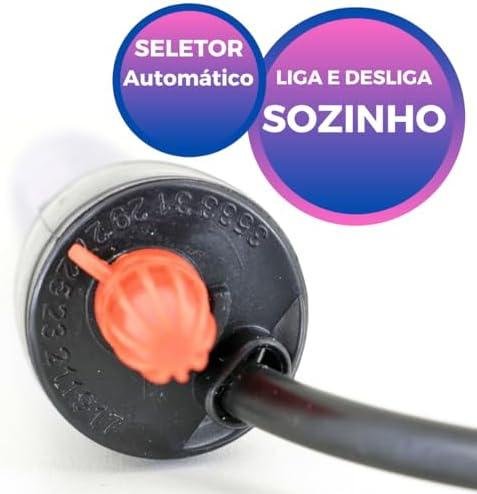         Termostato Automático Aquário Tartaruga - Fácil de Programar - Aquecedor Liga e Desliga Sozinho (100w 220v)       