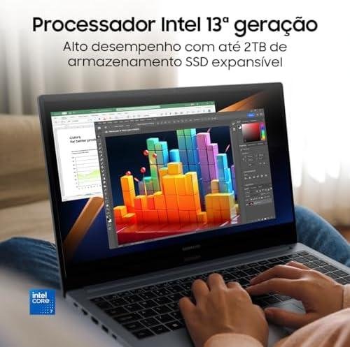 Samsung Galaxy Book4 Intel® Core™ i5-1335U, Windows 11 Home, 8GB, 256GB SSD, Iris Xe, 15.6'' Full HD LED, 1.55kg. Samsung Galaxy Book4 Intel® Core™ i5-1335U, Windows 11 Home, 8GB, 256GB SSD, Iris Xe, 15.6'' Full HD LED, 1.55kg.