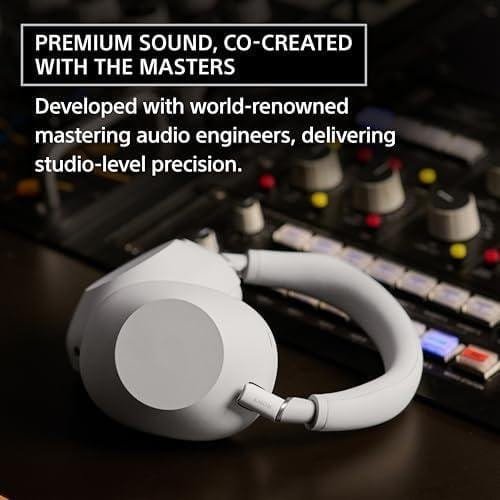         Sony WH-1000XM6 Os melhores fones de ouvido sem fio com cancelamento de ruído, processador HD NC QN3, 12 microfones, otimizador NC adaptável, dominado por engenheiros, qualidade de estúdio, bateria de       