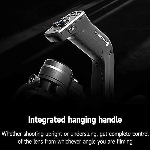         FeiyuTech SCORP-C Estabilizador de câmera [oficial], estabilizador de gimbal portátil de 3 eixos, compatível com câmera DSLR mirrorless para Sony a7IV a7s, Canon R5 R6 M50, Panasonic       